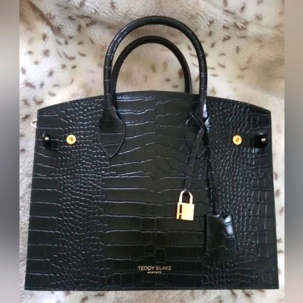 Teddy Blake Kate Croco 12" in Black-DISCONTINUED